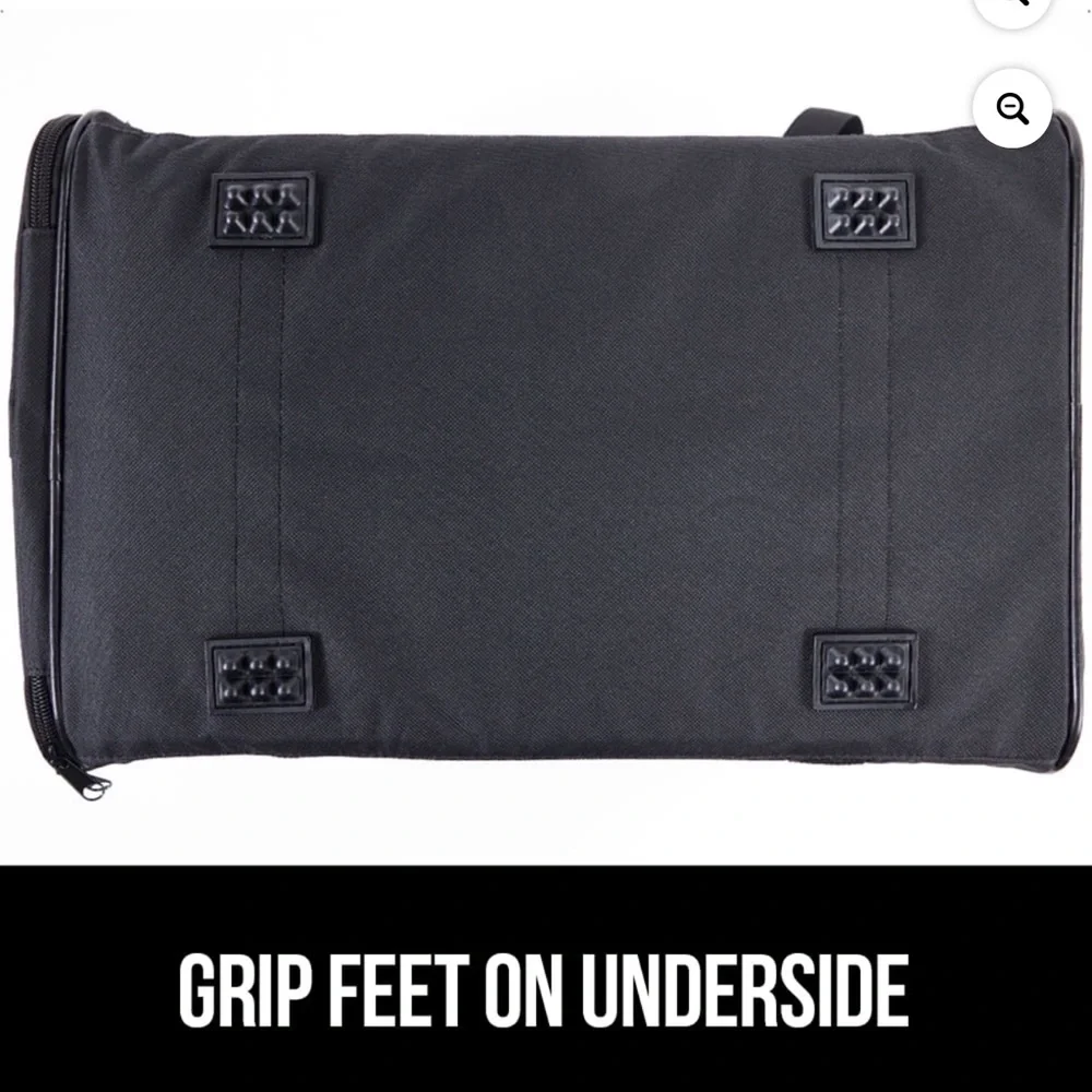 New Gorilla Grip Cat/Dog Soft Carrier Travel Bag Up To 15Lbs 16.5”x11”x11” Gray